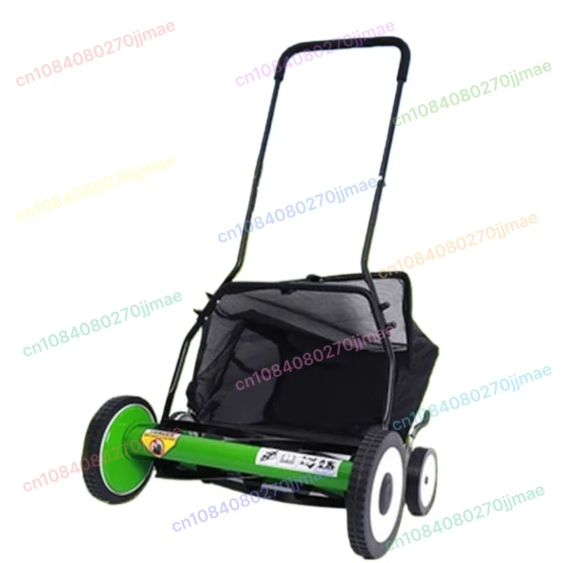 

16" Four Wheels Multifunction Lawn Mower Hand Push Pruning Machine Garden Trimming Equipment Small Gardening Tools & Accesorries