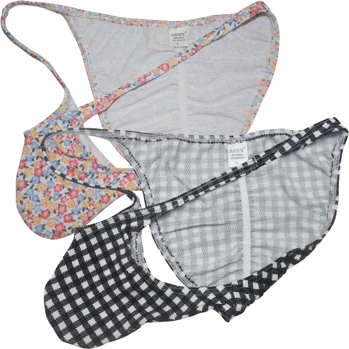 

Cheeky Men's Bikini Briefs Underwear Open Sides Scrunch-Butt Boxers Male String Trunks Low Rise High Leg Pouch Beach Sunbathing