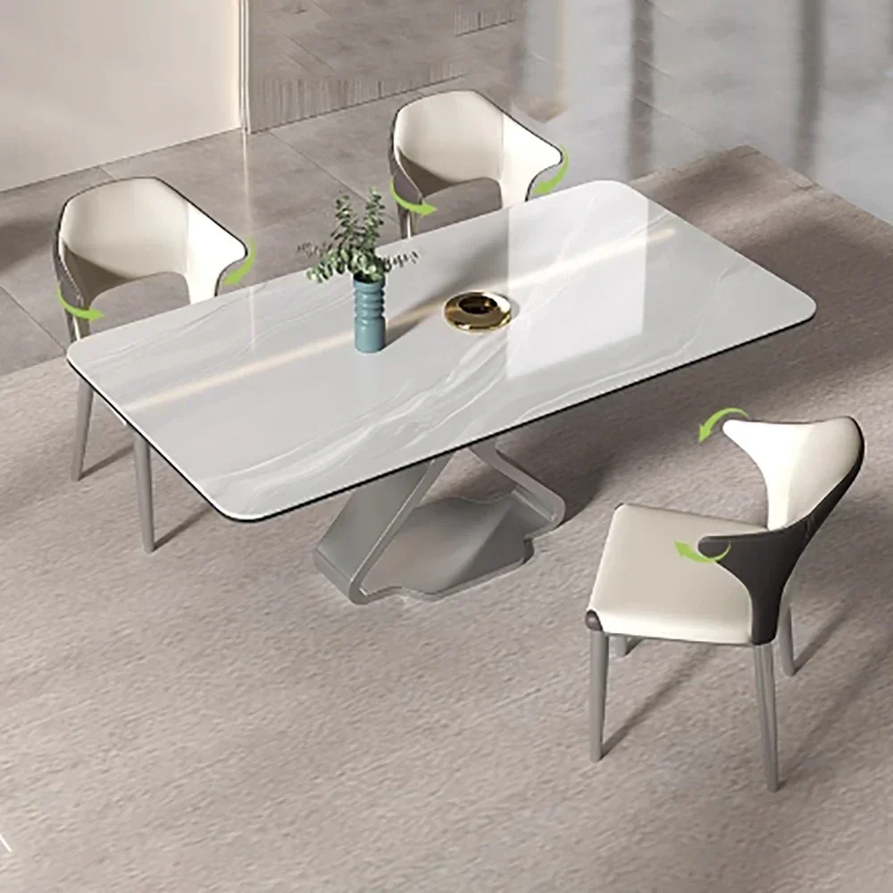 Juego de 2 sillas de comedor con cojín cómodo de estética nórdica, silla de cocina ergonómica personalizada, muebles para el hogar Salle Manger