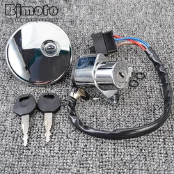 VN800 VN 800 Fuel Gas Cap Ignition Switch with Key Kit  For Kawasaki VN800 Vulcan 800 Classic Drifter 51049-1103