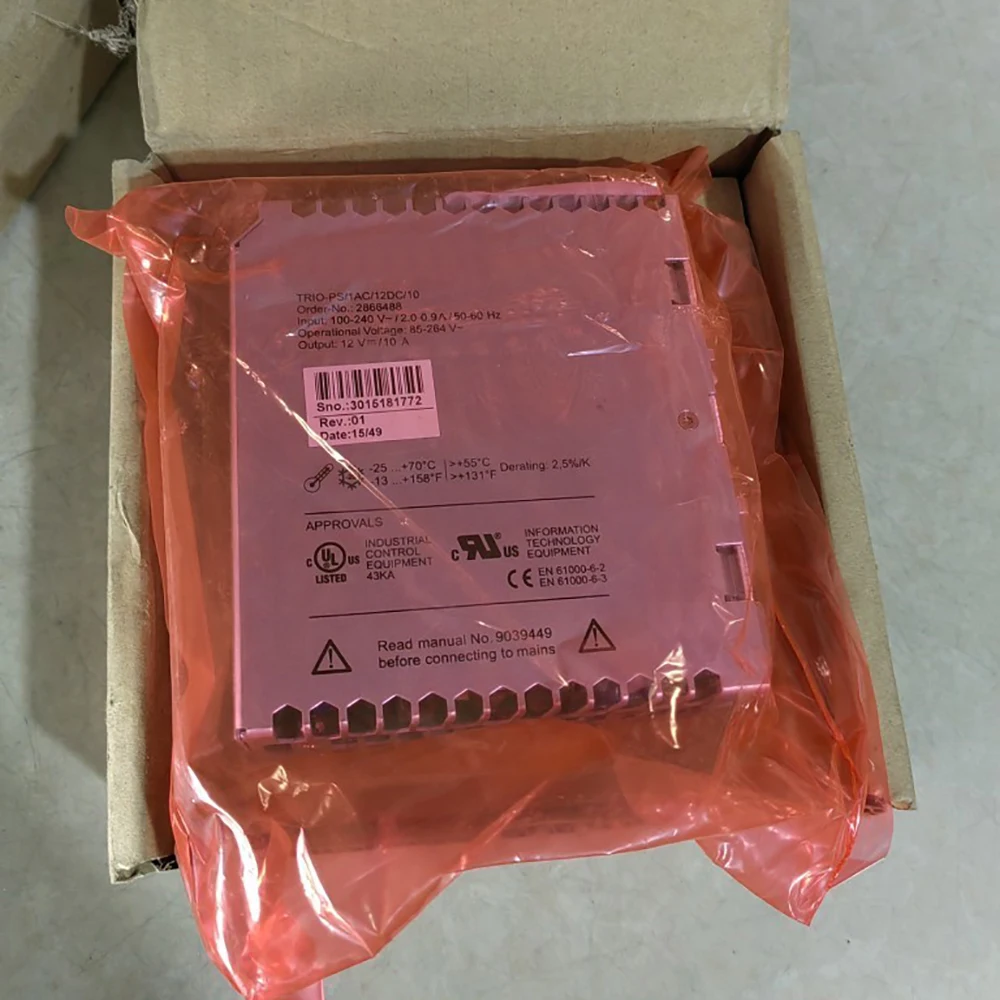 

2866488 TRIO-PS/1AC/12DC/10-2866488 TRIO POWER Switching Power Supply