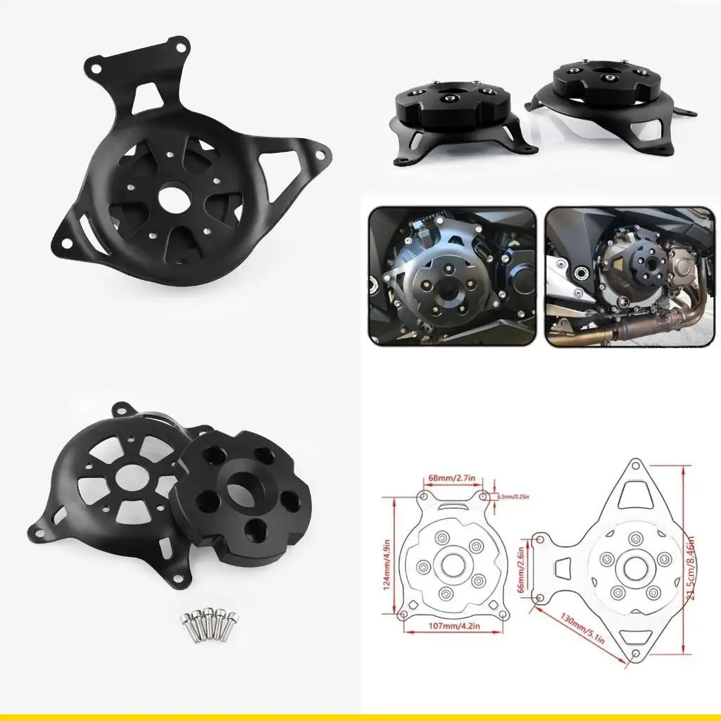 

SZCH For Z750 Z800 Motorbike Engine Stator Cover Guard Side Shield Protector