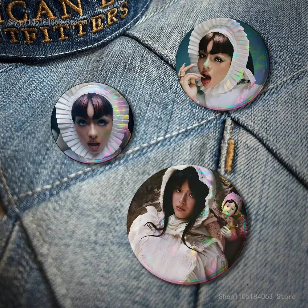 Singer M-Melanie Martinez Cute Game Icons Pins Cartoon Character Enamel Brooch Backpack Clothing Badge Accessories Gifts