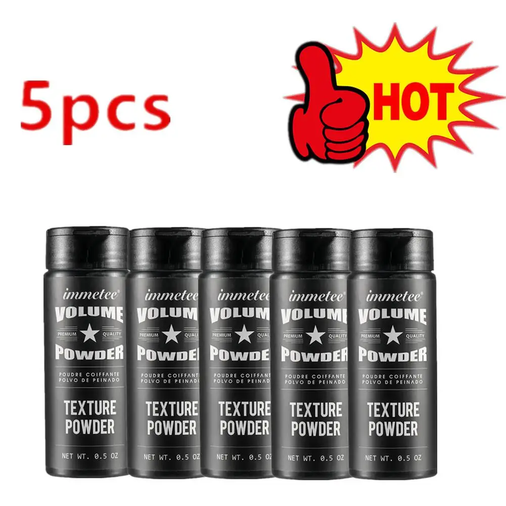 5XFluffy Hair Powder polvere opacizzante per uno Styling del Volume dei capelli aumentato per finalizzare il Design dei capelli polvere per capelli Unisex per le donne Me