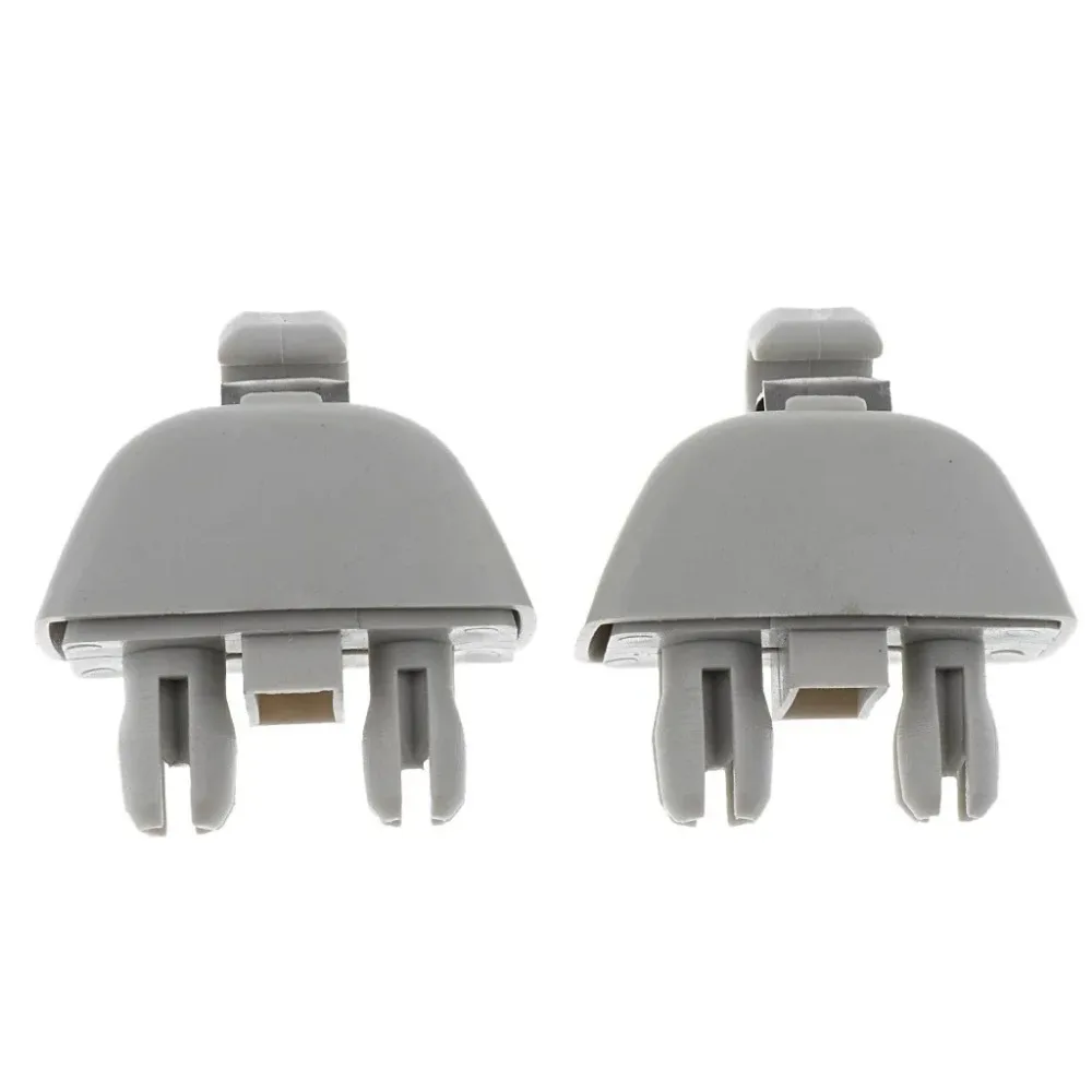 

2pcs Inner Sun Visor Hook Clips for Audi A6 C6 05-13 for VW Passat Polo for SKODA Stable Characteristics Sun Visor Clip Hanger