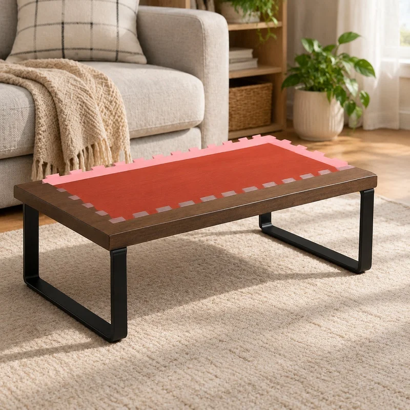 Rehausseur d'écran réglable avec compartiment de rangement intégré pour une configuration de bureau efficace à la maison et au bureau