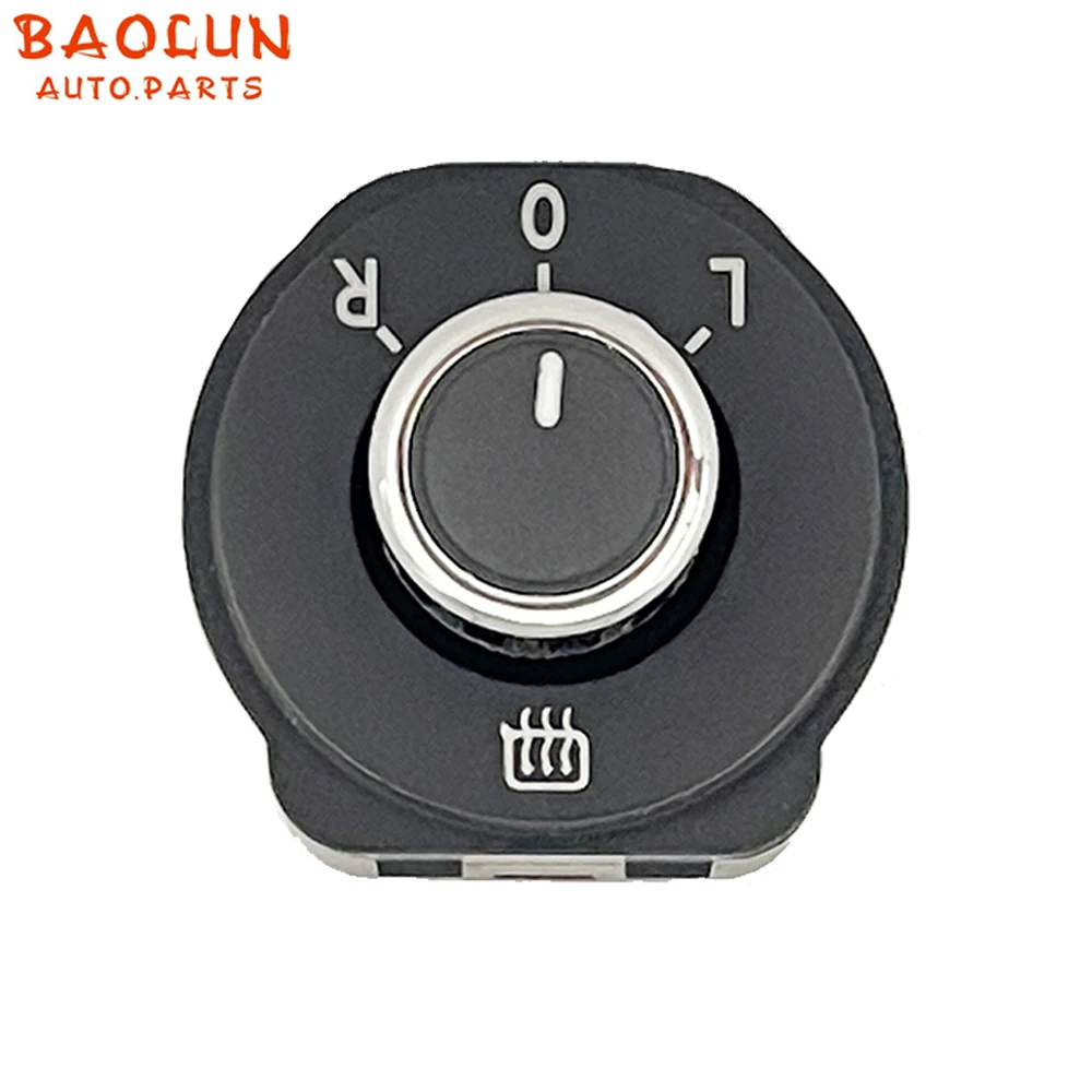 BAOLUN    Rear Side Mirror Switch Adjust Knob 6RD959565B For VW For Volkswagen Polo 6R 2011-2016 6RD 959 565B