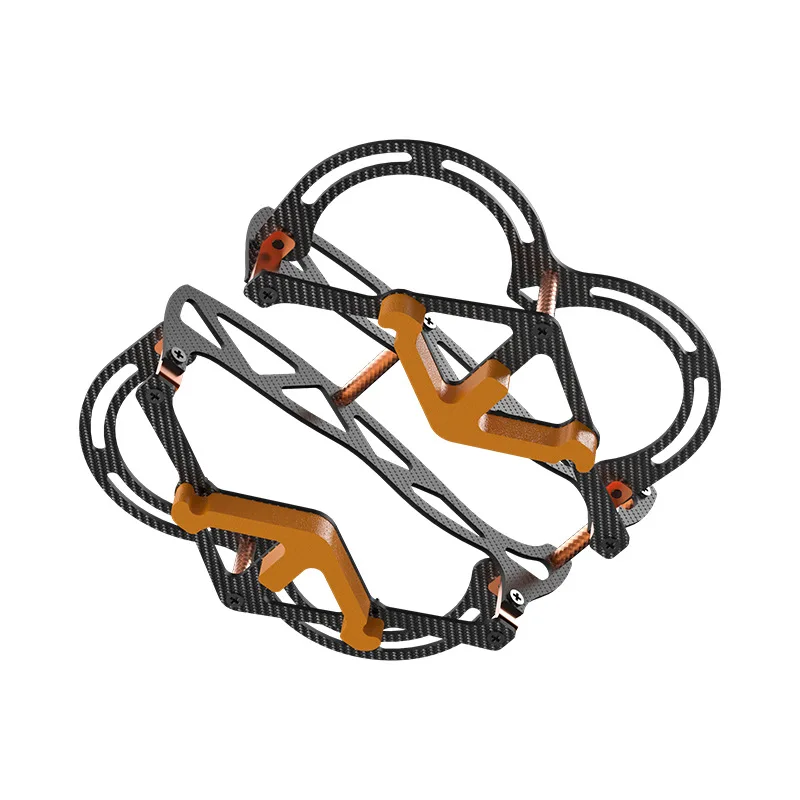 غطاء حماية من ألياف الكربون المحيطي بالكامل، لوحة ممتصة للصدمات مضادة للتصادم لملحقات الطائرة بدون طيار DJI NEO