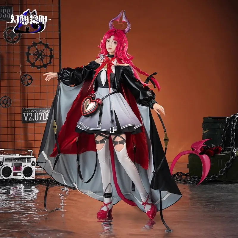 

CosAn Game Arknights Nymph‌ Cosplay Costume Ninfu Dress Uniform Cos Role Play Clothing Quadratic Element Outfit Halloween