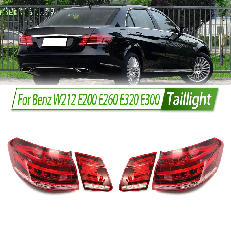 

For Benz W212 E200 E260 E320 E300 Taillight Assembly OEM Style Rear Lamp with Turn Signal Reverse Light Direct Fit Replacement