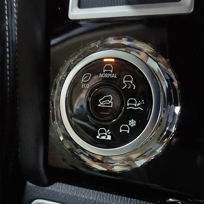 For Mitsubishi Outlander 2023 Crystal Interior Shift Handle Keycase Smart Start Interior Crystal Replacement Upgrade