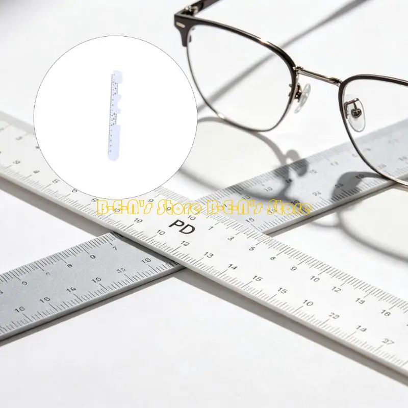 Y1AD 5PCS Flexible Eyewears Measuring Tape Accurate PD Ruler Pupillary Distance Ruler