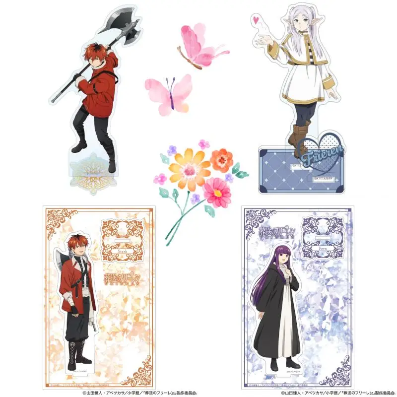 

Anime Cartoons Acrylic Stand for Frieren: Beyond Journey's End Stark Frieren Stark Fern Self-Made Acrylic Standing Plates Gifts