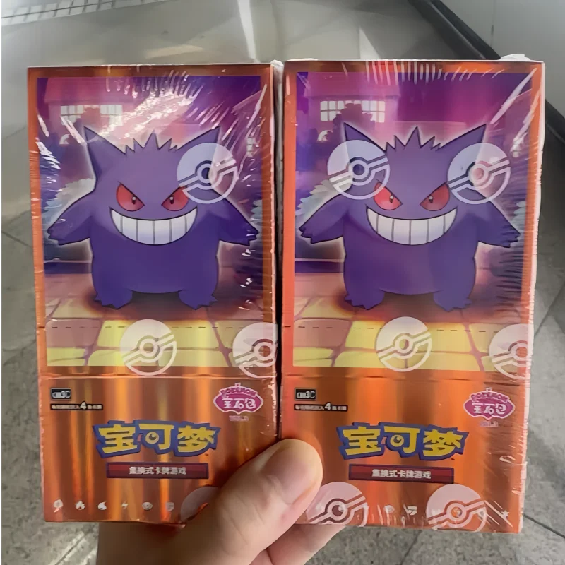 

Ptcg Original Pkm:Scarlet & Violet Gem Pack Vol.3 Gengar Meowth Simplified Chinese Collection Card Surprise Gift Festvial Toys