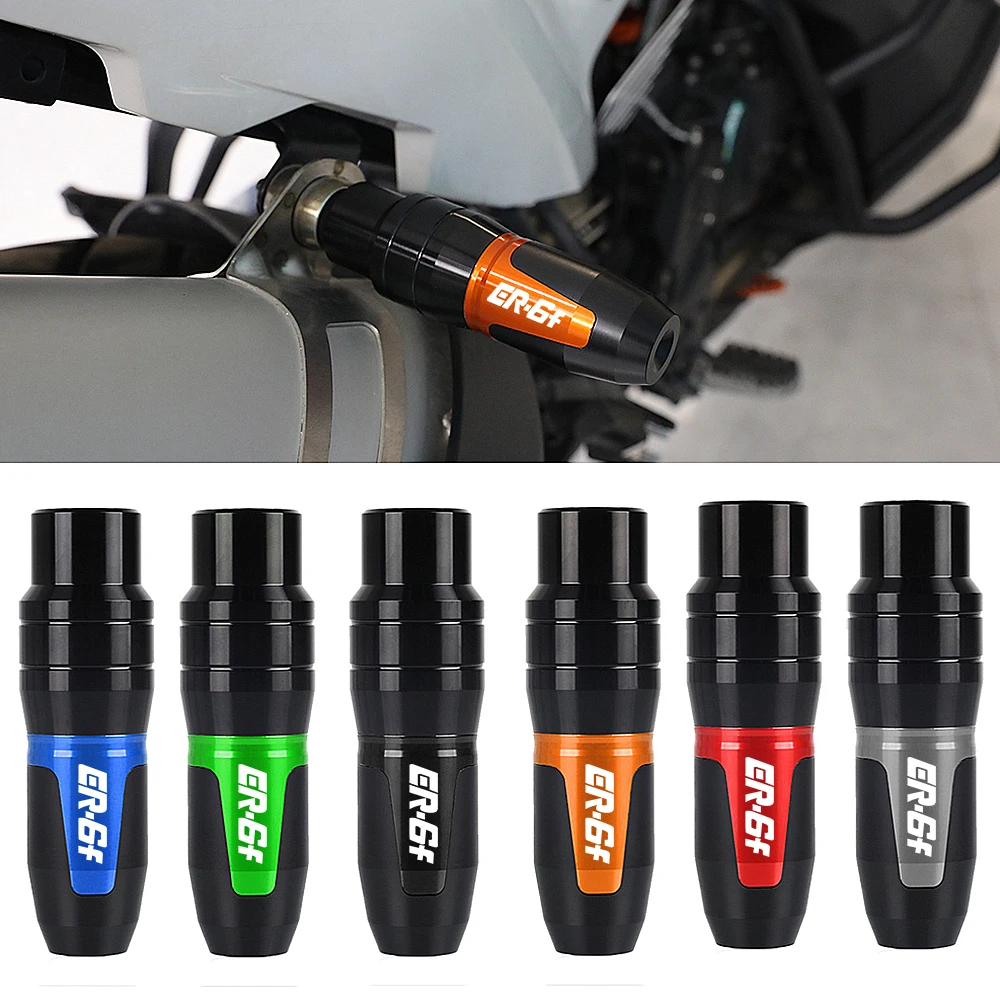 Falling Protection FOR KAWASAKI ER6F ER 6F 2009 2010 2011 2013-2021 2022 2023 Frame Exhaust Sliders Anti Crash Pad Protector