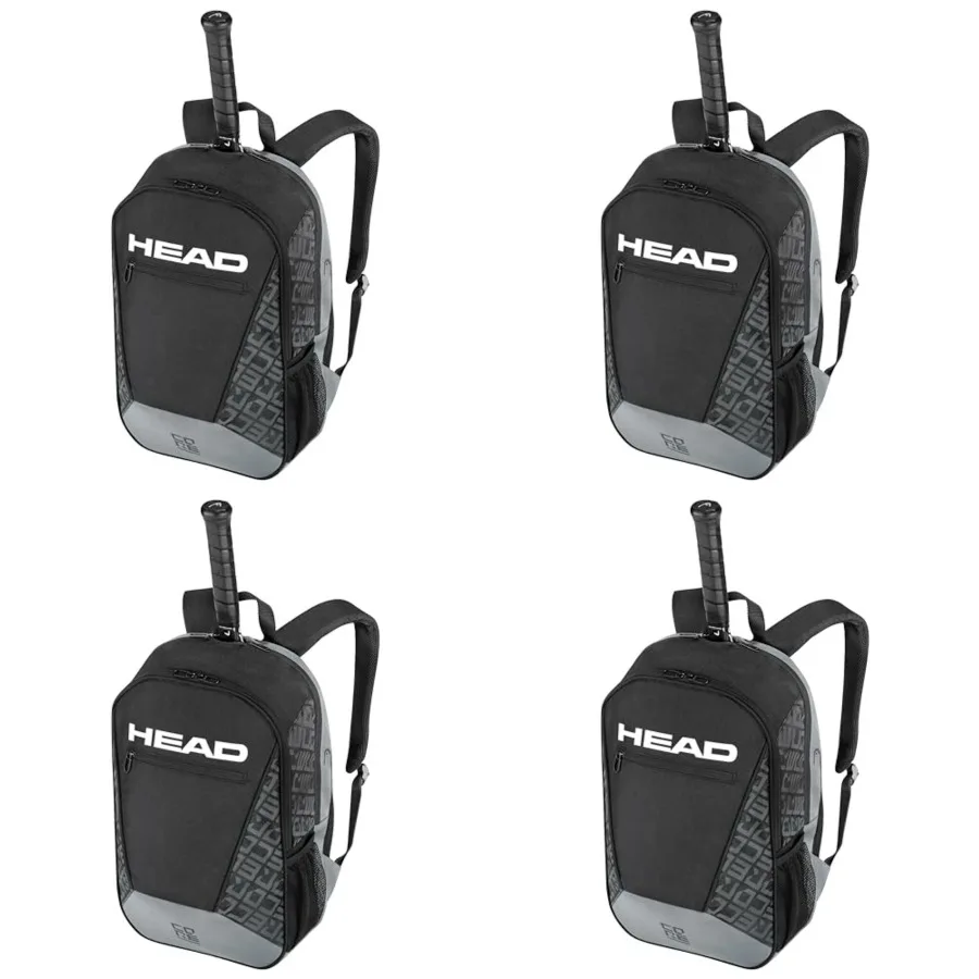 

Core Tennis Backpack - Holds 2 Racquets with Padded Adjustable Straps Sports Bag