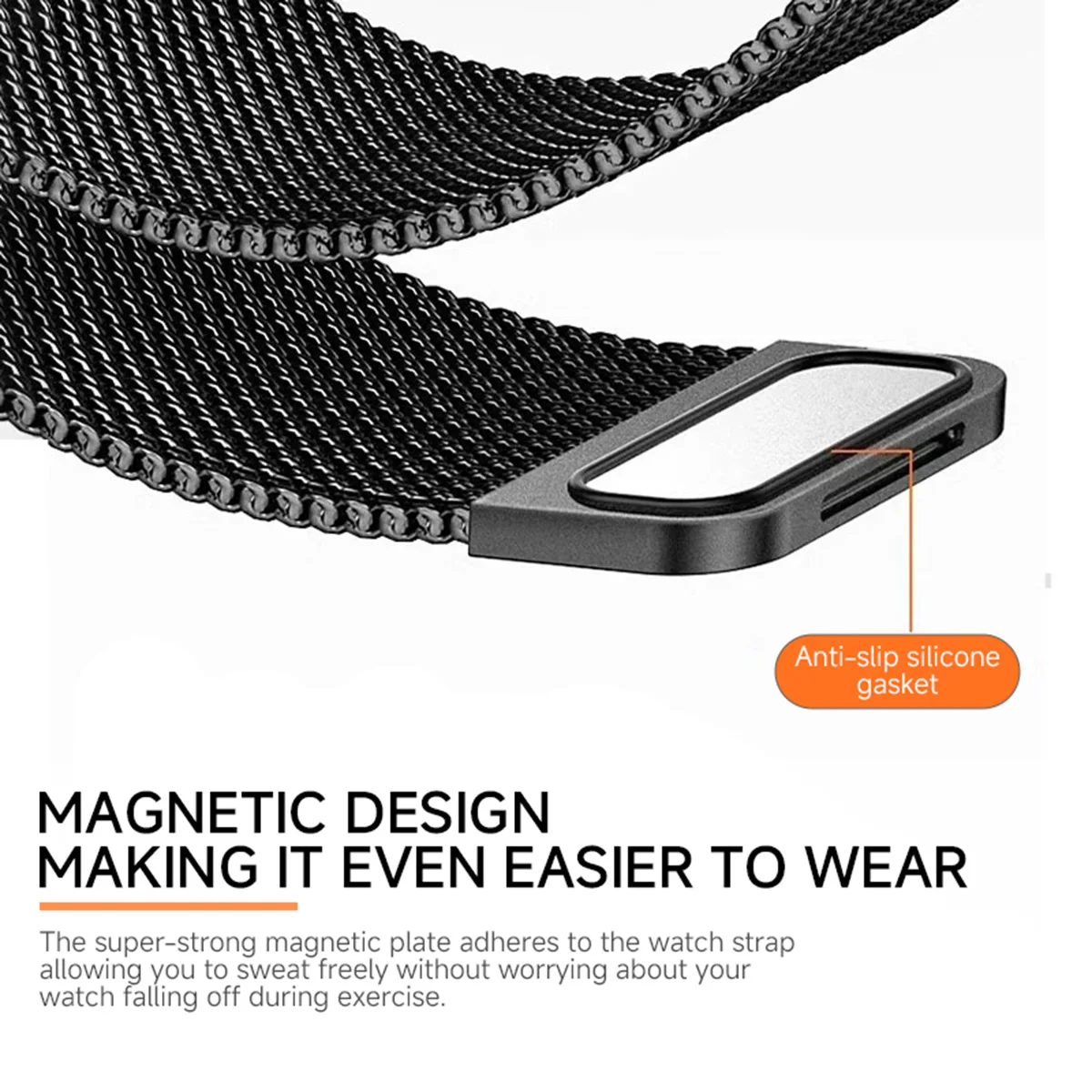 Milanese حزام + حافظة تي بي يو لساعة سامسونج جالاكسي 8 40 مللي متر 44 مللي متر 8 كلاسيكي 46 مللي متر الترا 2025 47 مللي متر سوار شبكي معدني سوار مغناطيسي