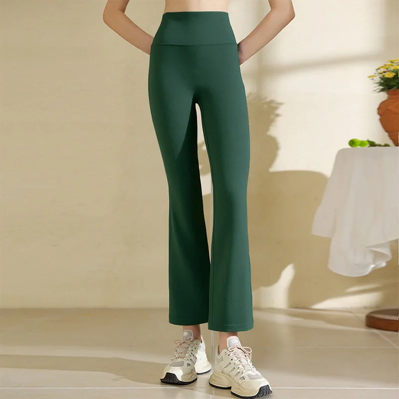 pilates-pants-high-waist-yoga-leggings-woman-sportswear-flared-leggings-women-tracksuit-activewear-green-beige-blue-coffee-xl