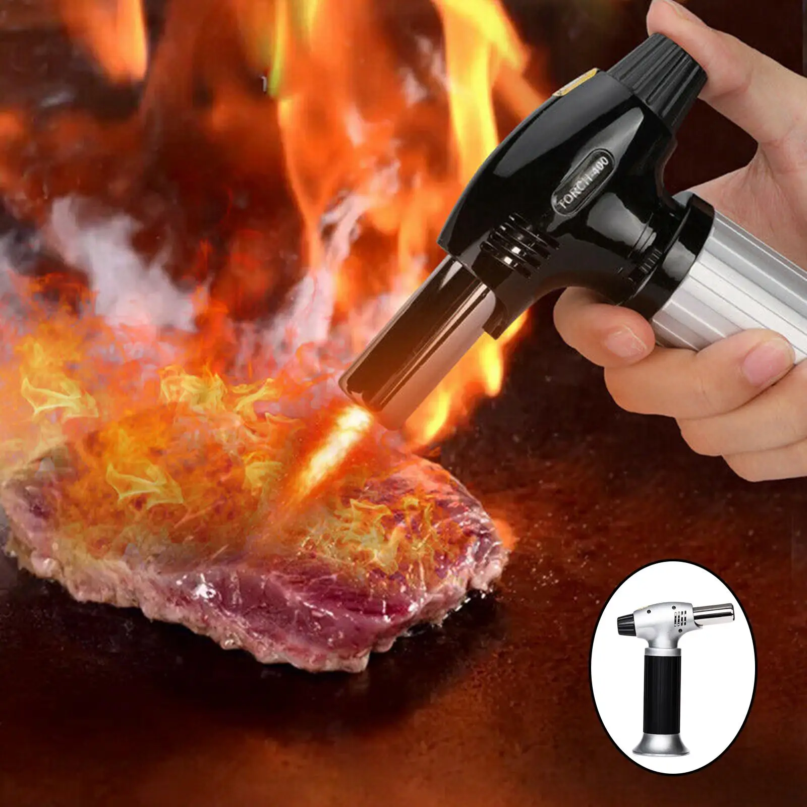 Quemador de antorcha, encendedor de cocina, barbacoa, Camping, soldadura de llama