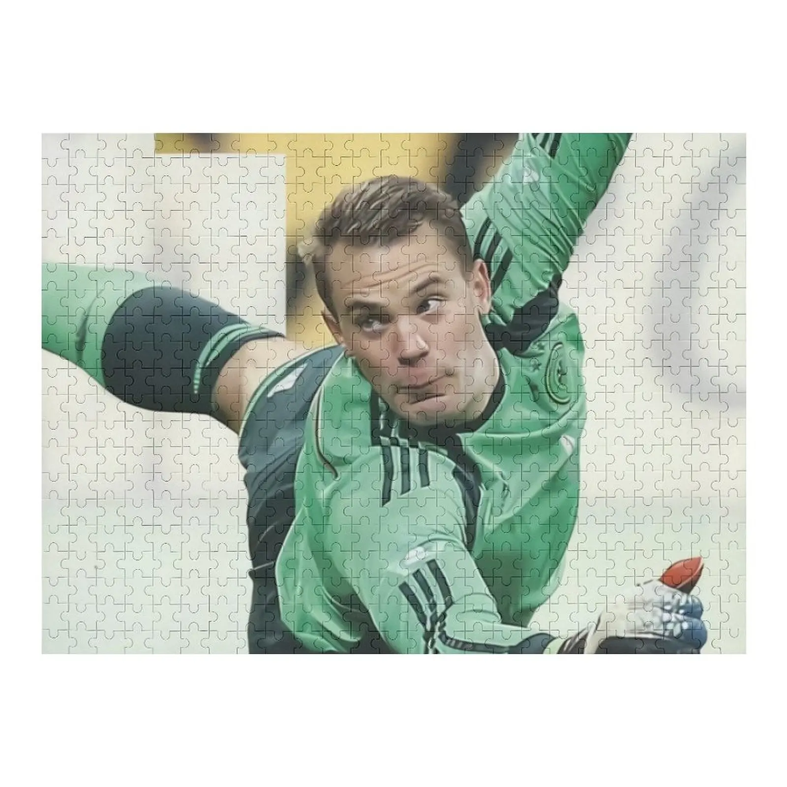 

Art Manuel Neuer Jigsaw Puzzle Woodens For Adults Custom Child Gift Custom Name Child Toy Puzzle