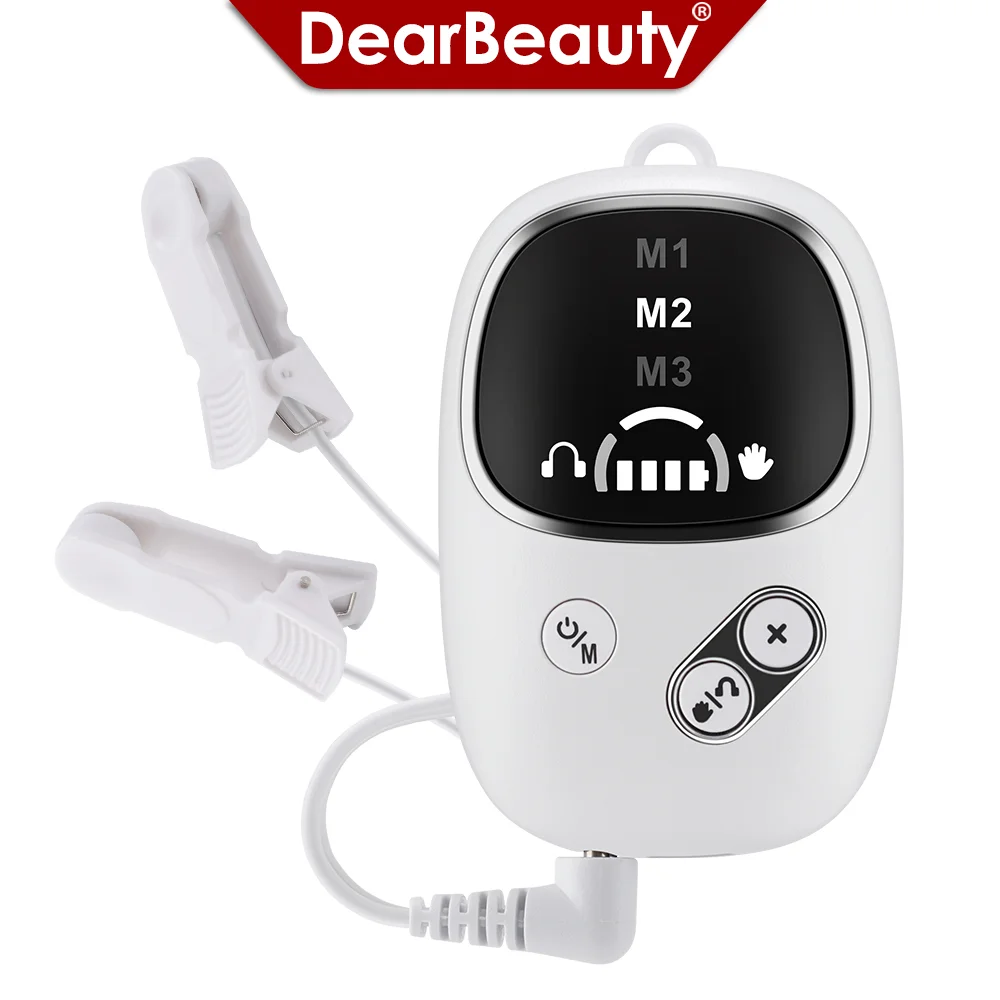 

CES клипса для стимуляции нервов влагалища, устройство для помощи во сне в ушах, снимает бессонницу, способствует быстрому сну, средство для глубокого сна, тревоги, средство для снятия депрессии