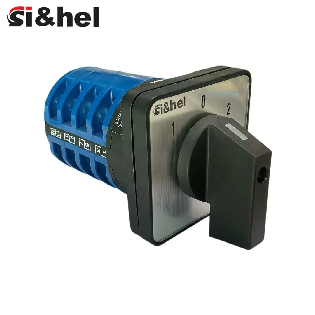 

Si&hel 32A 4P однопроводной универсальный переключатель поворотный кулачок самоблокирующийся 220 В IP20 дом/машина/промышленный металл и пластик