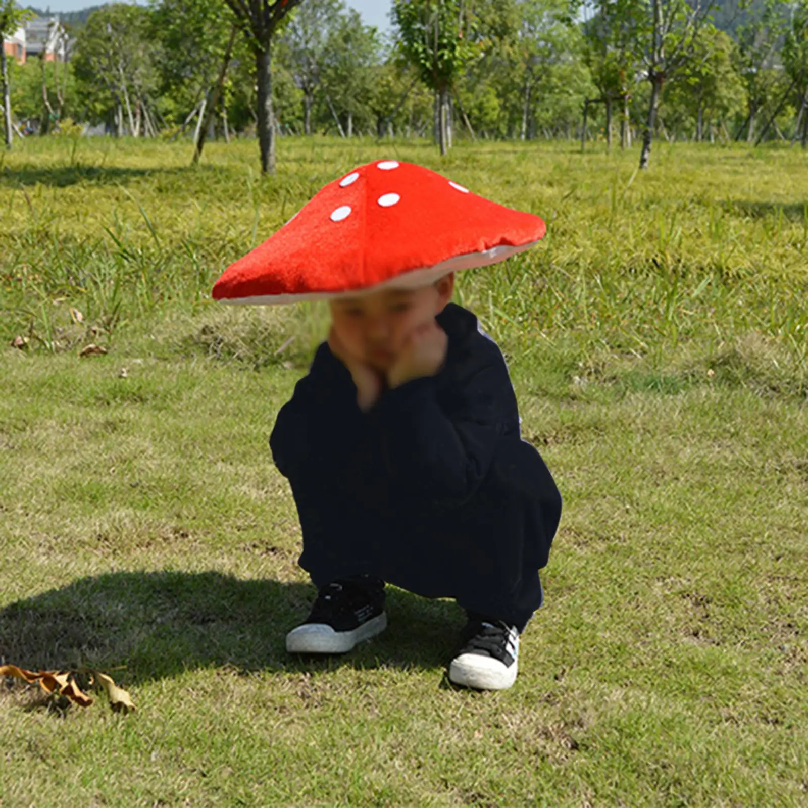어린이 버섯 모자, 창조적 인 어린이 장식 의상 참신 재미 있은 모자 카니발 코스프레