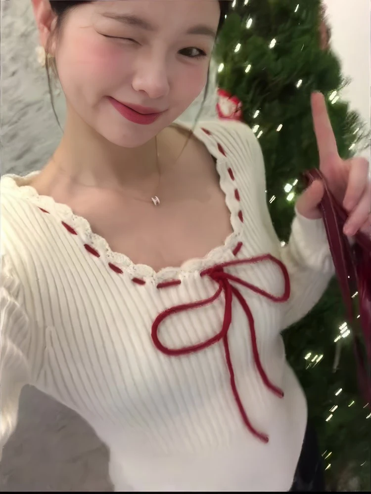 

Sweaters Jumpers Pullovers Women Half Turtle BF Y2K Clothes High Quality Insulated Athletic Ribbed Mountain Snow Resort Winter