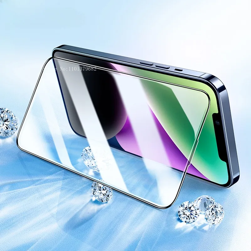 

2Pcs 3D Screen Protector Full Cover Glass for iPhone 15 Pro Max 14 Plus 13 12 11 X XR Tempered Glass iPhone 7 8Plus