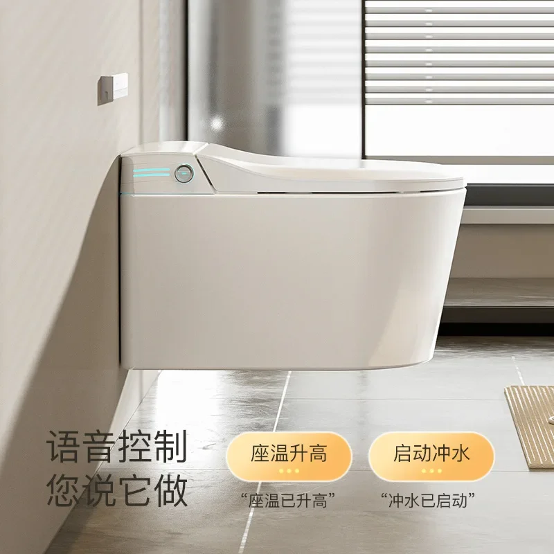 

Household wall mounted intelligent toilet, fully automatic induction toilet, wall mounted wall row wall mounted water tank