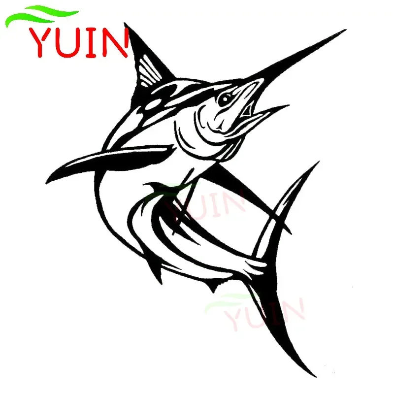 

Marlin Car Sticker Fashion Classic Animal Shape Decals Personalized PVC Decorative Cars Accessories Exquisite Waterproof Decal