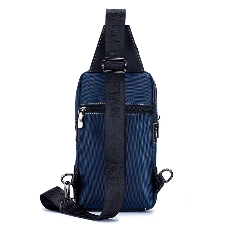 Imagem -02 - Bullcaptain 2023 Verão Genuínos Bolsas de Couro dos Homens Ombro Estilingue Crossbody Bolsa de Peito Ocasional dos Homens Viagem Caminhadas Mochila