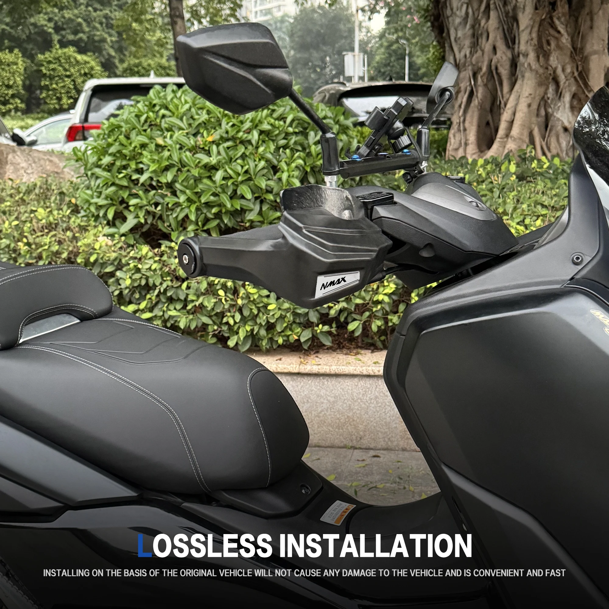 Handprotektoren für Yamaha NMAX 155 NMAX 125 150 N-MAX 2015-2025 Motorrad Motorrad Zubehör Lenker Handprotektoren Protektoren