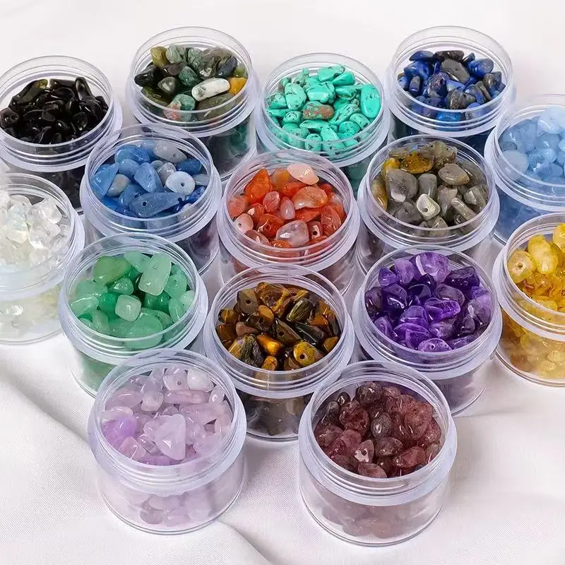 1pc Natural Crystal Chip Beads,For Jewelry Making Beads,Healing Crystal Beads,Gemstone Freeform Chip Nugget Beads