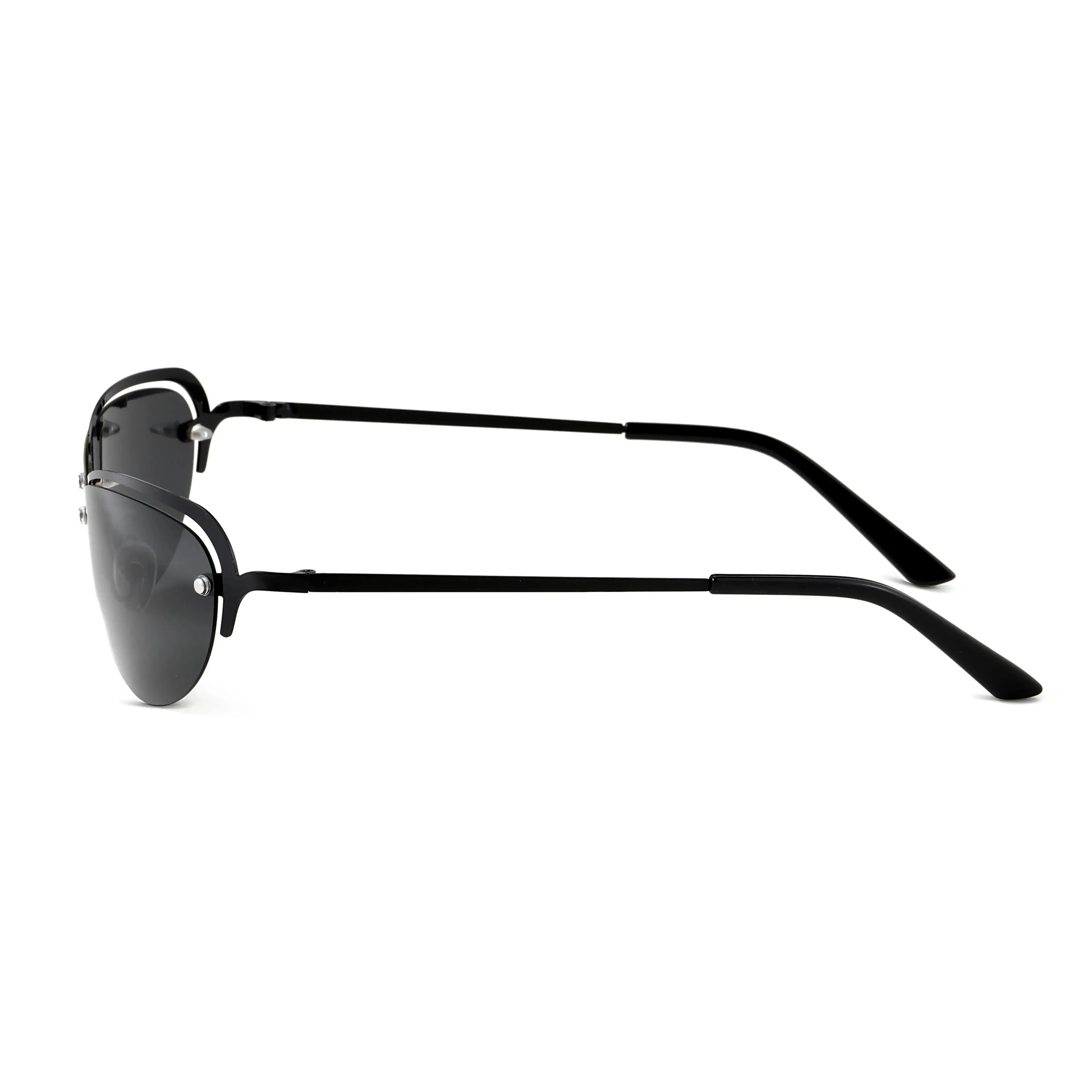 2026 Modische Coole The Matrix Neo Style Polarisierte Sonnenbrille Ultraleichte Randlose Herren-Fahrerbrille Markendesign Sonnenbrillen Ocul – Detail 10