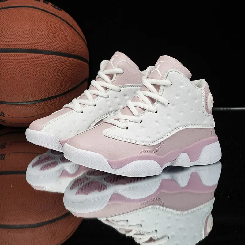 Design Breathable Comfort Daily Training Athletic Court Basketball Shoes Outdoor Non Slip Rubber Sole Wear Resistant High Top