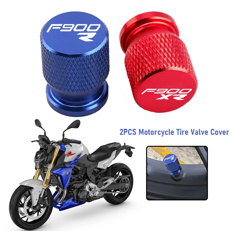 Untuk BMW F900R F900XR F 900 R F900 XR F 900XR sepeda motor katup udara Port batang penutup steker CNC aksesoris f900r f900xr