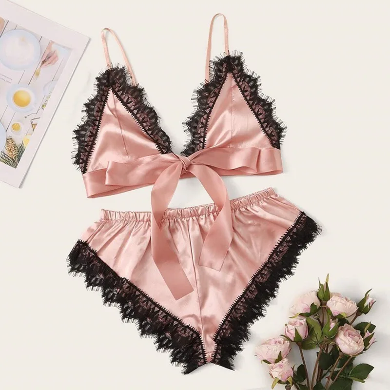 Sexy Babydoll For Underwear Suits Lingerie Underwear Sleepwear Pajamas Women's Lingerie Нижнее Бельё Женское