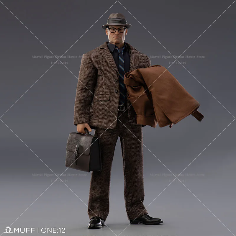 متوفر ألعاب MUFF إصدار محدود ملون بمقياس 1/12 حراس متروبوليتان كلارك كينت 6 بوصة مجموعة كاملة من ألعاب جندي شخصيات الحركة #3