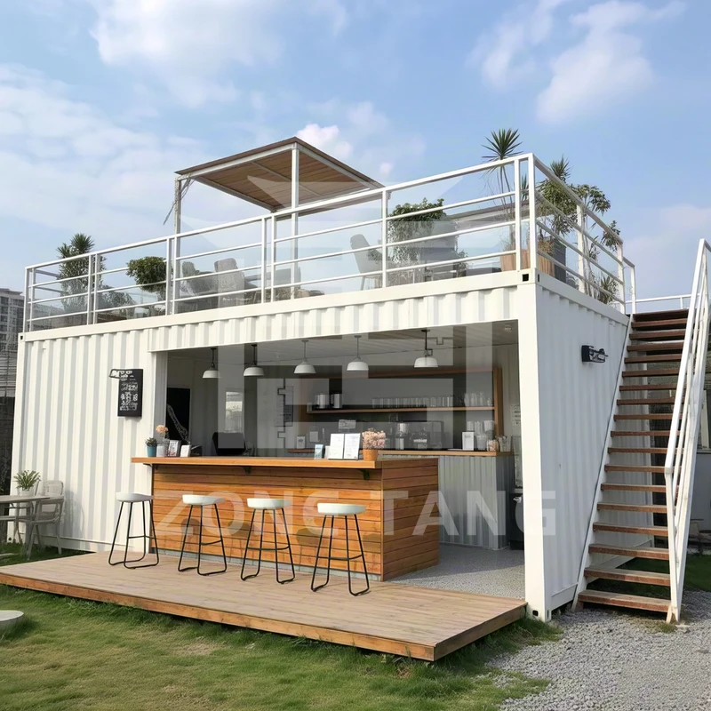 Casa de cabina prefabricada, Color personalizado, marco pequeño para el hogar, estructura de acero, contenedor de casa prefabricante, respetuoso con el medio ambiente