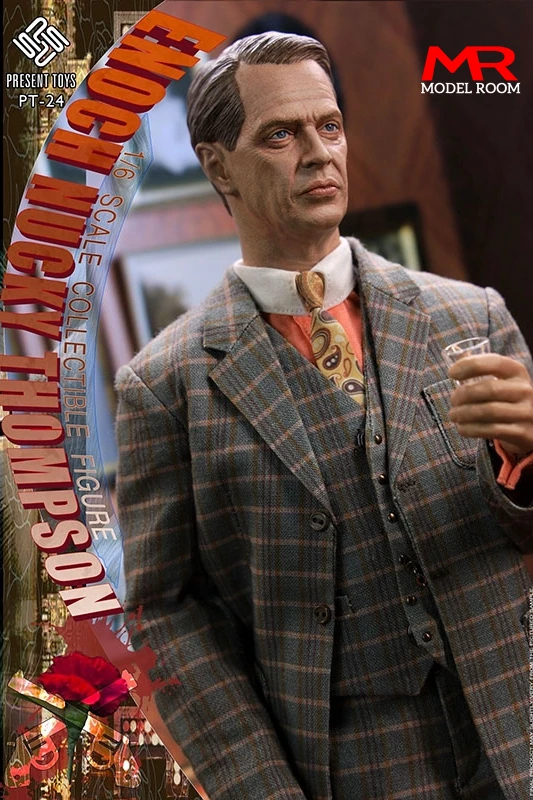 Steve Buscemi Action Figure Model Doll Toy, brinquedo do soldado masculino, 12 '', 1, 6 gangster, privacidade BRINQUEDOS PT-sp24, Em Stock