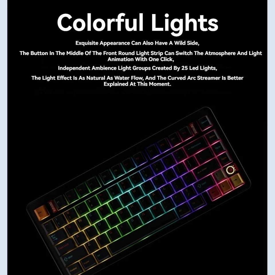 TickType EVO75 メカニカルキーボードワイヤレストライモード