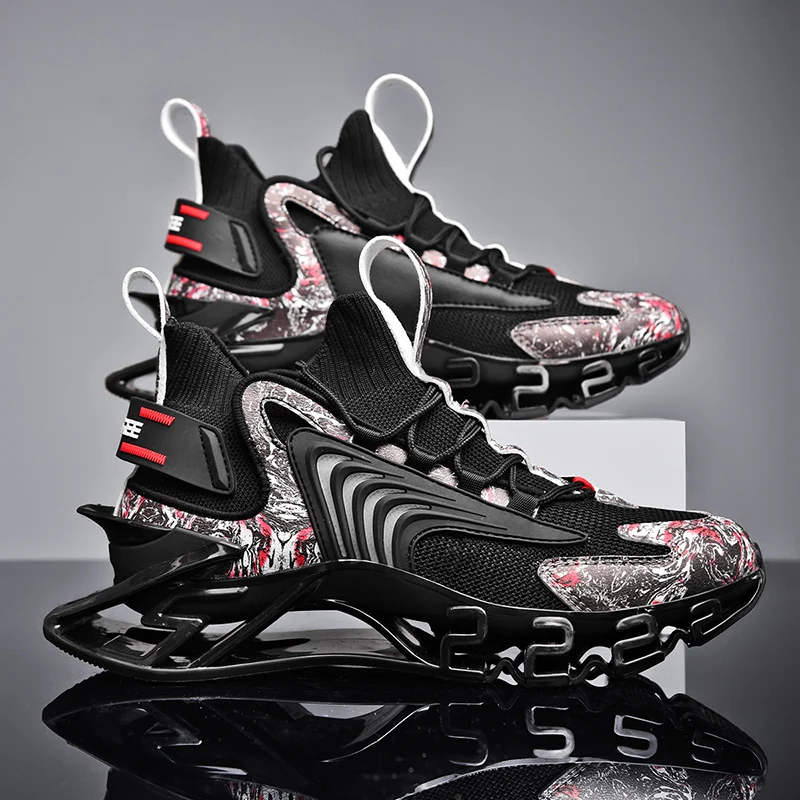 

Men's shoes 2025 new spring and autumn sports shoes, durable and lightweight running shoes, breathable for teenagers, middle sch