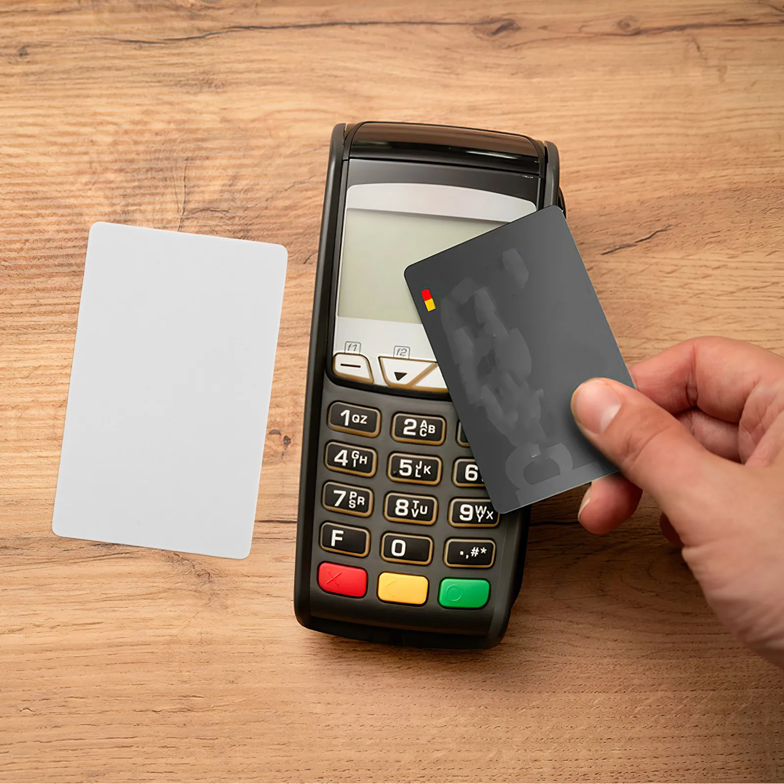 

10Pcs Card Reader Cleaning Cards Standard Size Dual Side Quick Drying Credit Card Terminal Cleaner Pos Terminal Accessory