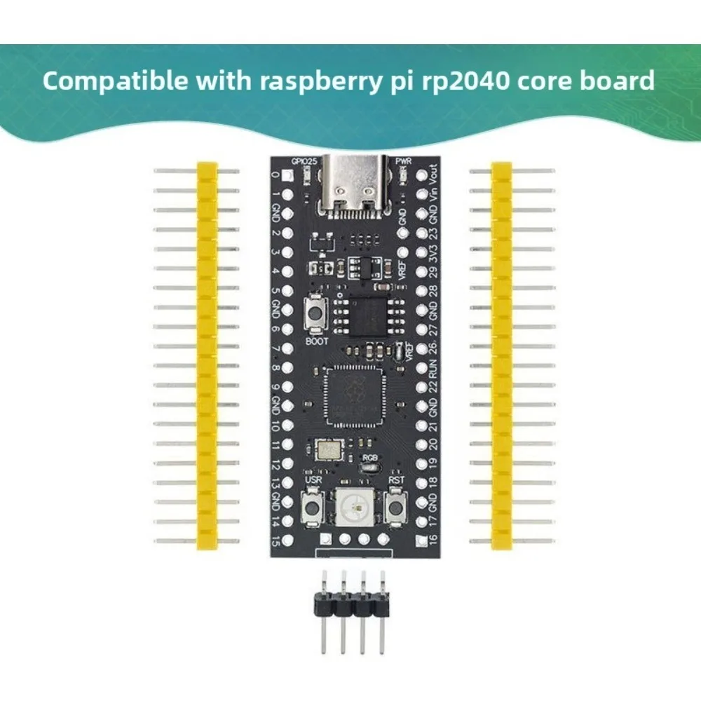 YD-RP2040 Raspberry Pi Core Board, Compatible with RP2 Raspberry Pi Pico & Micropython