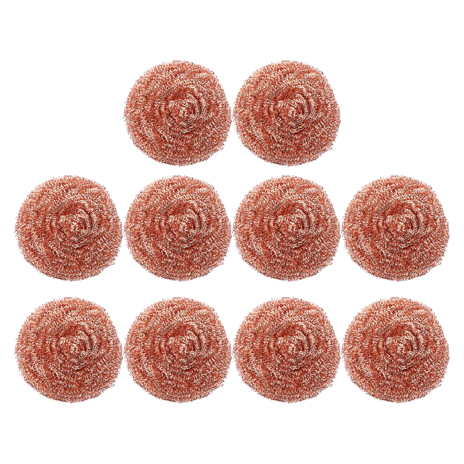 

10 pcs Copper Balls for Soldering Tips Dry Nozzle Cleaner Cleaning Ball Metal Ball Brushes 3D Printing Accessories