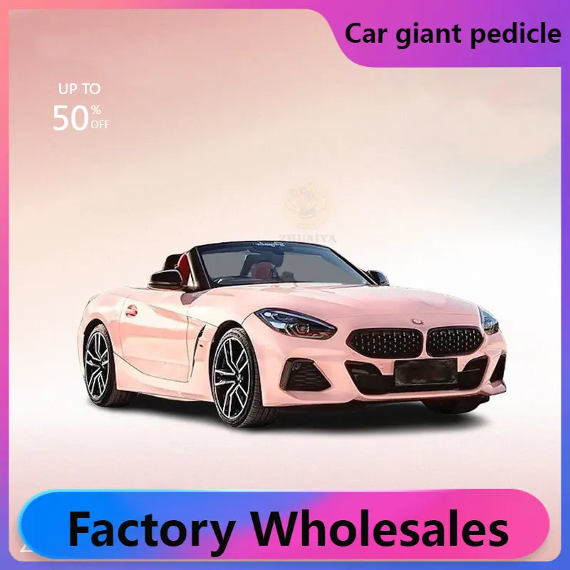 

ZHUAIYA Hyper Gloss Sakura Pink vinyl wrap film Vehicle wrapping for car wrap Bubble free easy install 1.52x18M