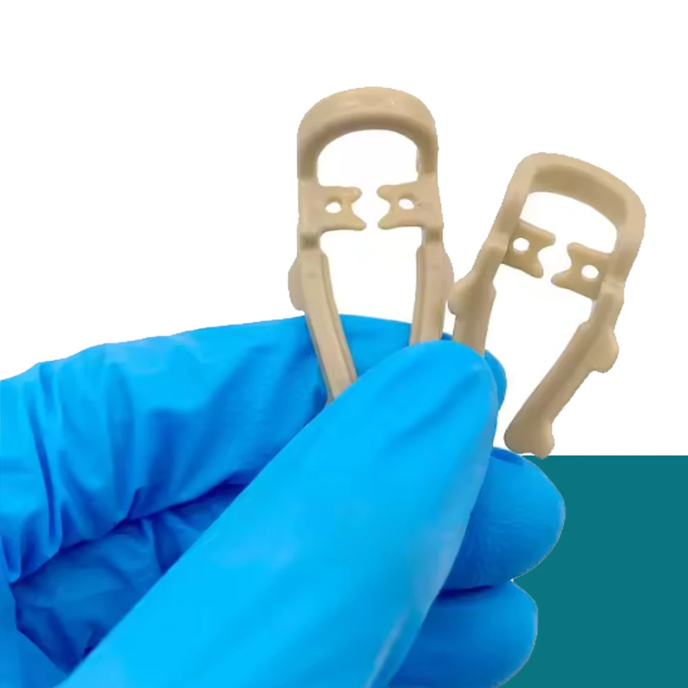 

Distal-Extension Dental Rubber Dam Clip Autoclavable Long Short for Teeth Repair Isolation Dentistry Material Tools Set