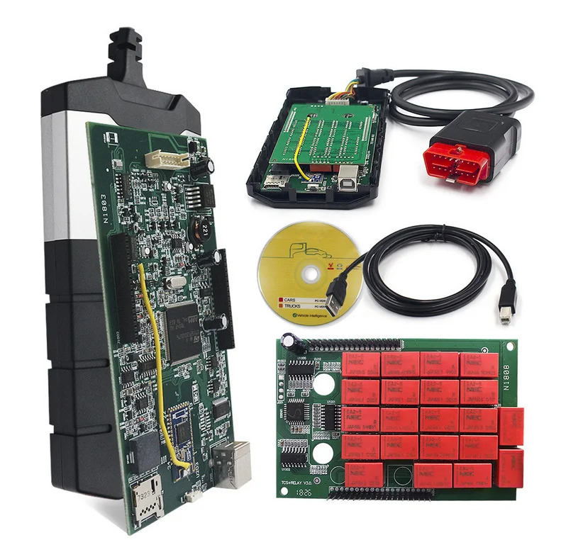 

Car Scanner Auto Obd2 Scanner Diagnostic Tools V3.0 Board with Metal+plastic case for Ds150