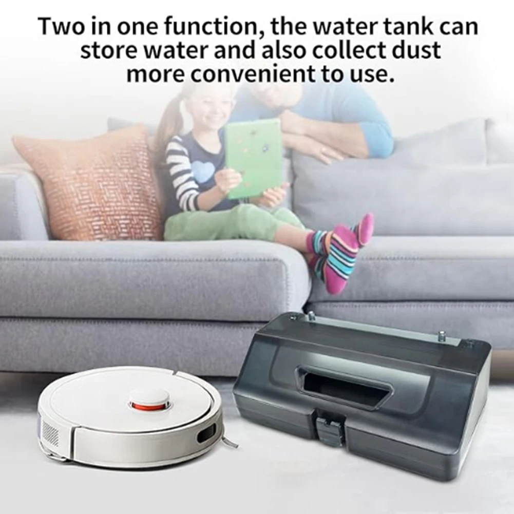 QA88X 2 in 1 ถังน้ําฝุ่นสําหรับ Xiaomi 3C/STYTJ02YM /MVXVC01-JG หุ่นยนต์เครื่องดูดฝุ่น Part